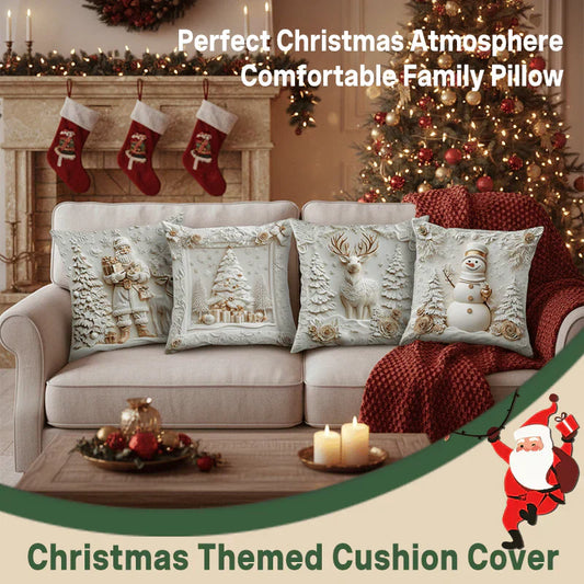 🎁⏰LAST DAY: ￡12.99 for 4PCS!!🎅🎄Christmas Themed Cushion Cover