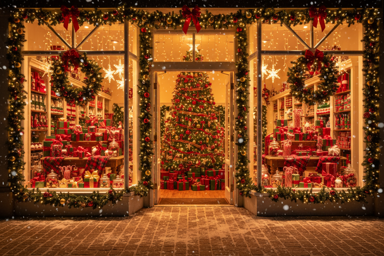 圣诞节礼品店