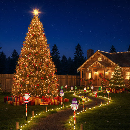 🎄🎅Christmas Sales 50% OFF🔥🎁6-Pack Solar Christmas Decorative Lights