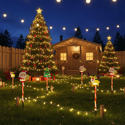 🎄🎅Christmas Sales 50% OFF🔥🎁6-Pack Solar Christmas Decorative Lights
