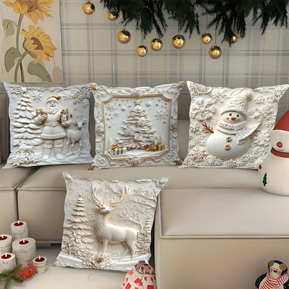 🎁⏰LAST DAY: ￡12.99 for 4PCS!!🎅🎄Christmas Themed Cushion Cover