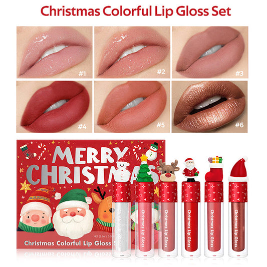 Waterproof Long-Lasting Lip Gloss Set