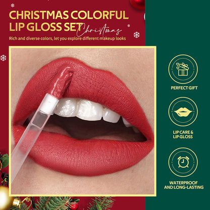 Waterproof Long-Lasting Lip Gloss Set